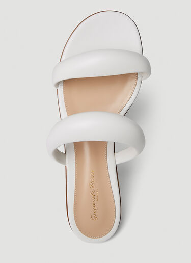 Padded Strap Flat Sandals Gianvito Rossi Padded Strap Flat Sandals White gia0251012