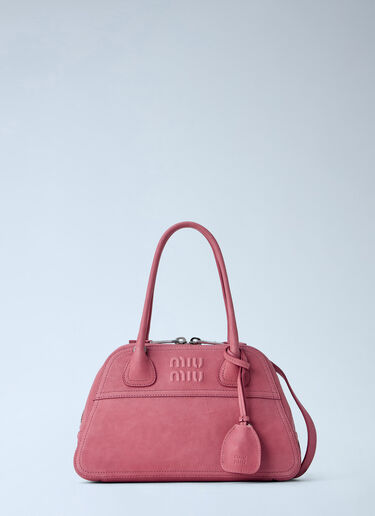 LN-CC® - Miu Miu: Nappa Vivant Handbag - Pink Miu Miu Nappa Vivant Handbag Pink miu0266028