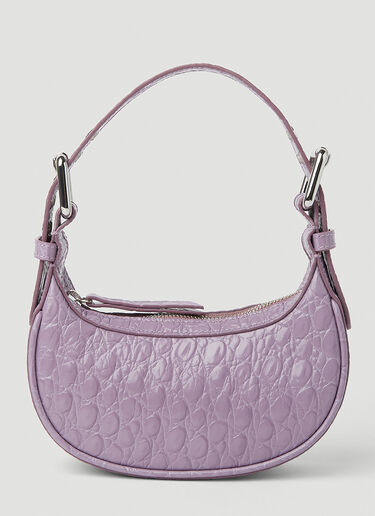 BY FAR Mini Soho Shoulder Bag Purple byf0251014