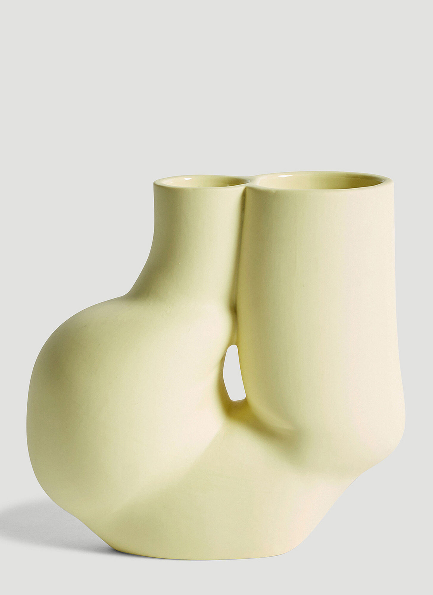 Shop Hay Chubby Vase In Yellow