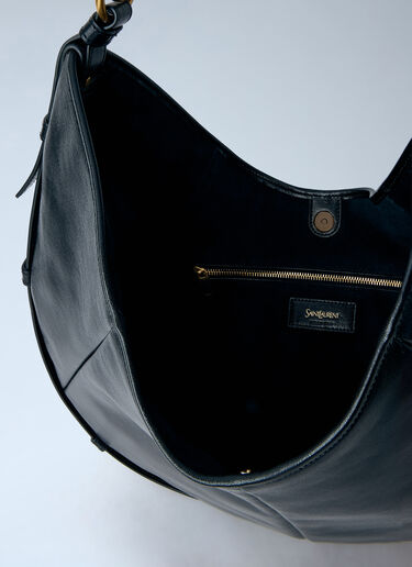 Saint Laurent Medium Mombasa Shoulder Bag Black sla0263119
