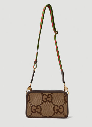 Gucci Jumbo GG Crossbody Bag Beige guc0150260