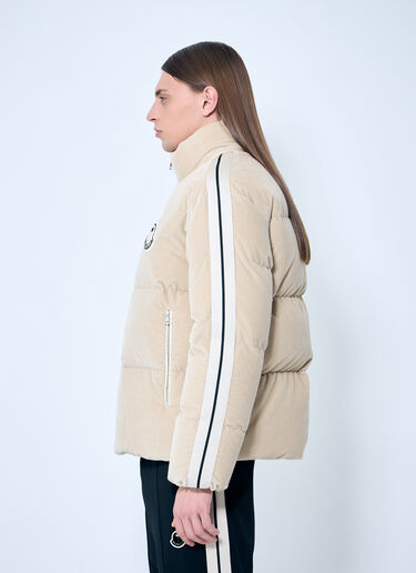 8 Moncler Palm Angels 아브롤호스 쇼트 다운 재킷 베이지 mpa0359002