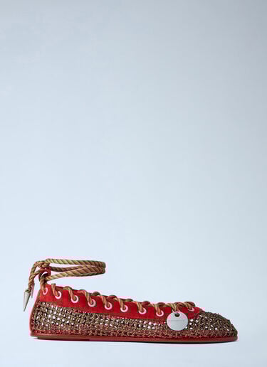 Kiko Kostadinov Reticella Flats Red kko0264015