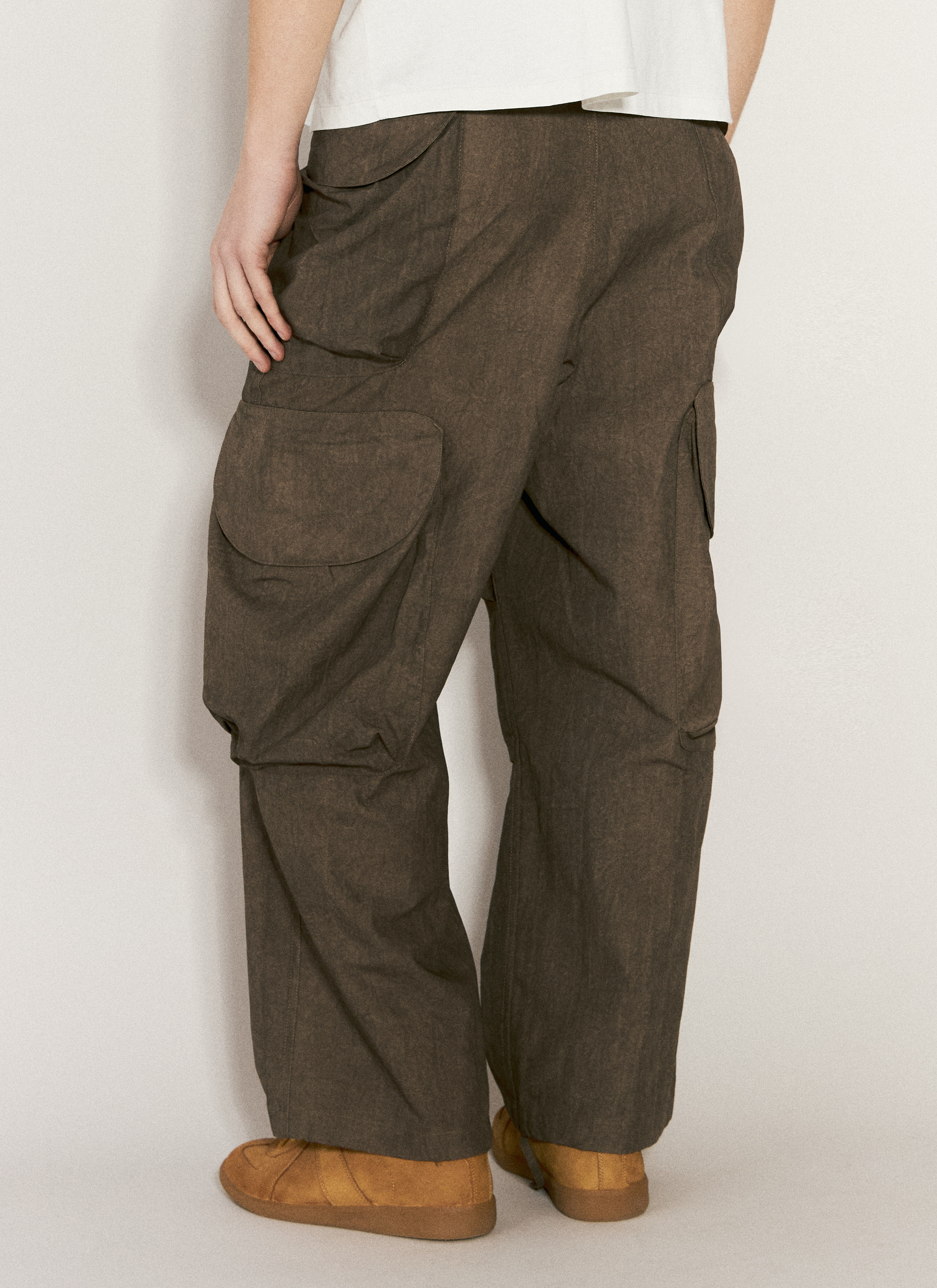 Entire Studios Men's' Gocar Cargo Pants in Brown | LN-CC®