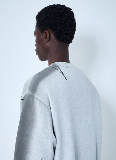 Sprayed Logo Sweatshirt Acne Studios Sprayed Logo Sweatshirt Grey acn0164039