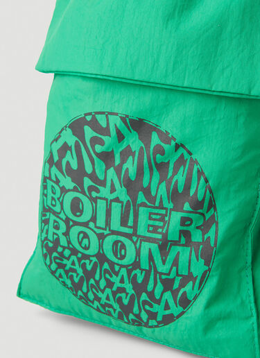 Boiler Room x P.A.M. Logo Pouch Crossbody Bag Green bor0350004