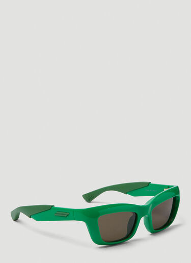 Bottega Veneta BV1182S 猫眼形太阳镜 绿 bov0342013