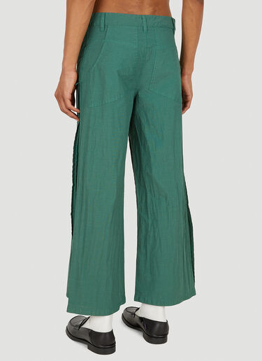 Eckhaus Latta Panel Pants Green eck0148004