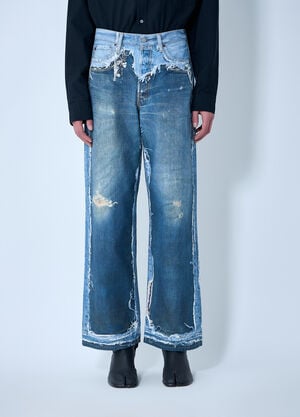Acne Studios Trompe-L'Oeil Jeans Blue acn0364045