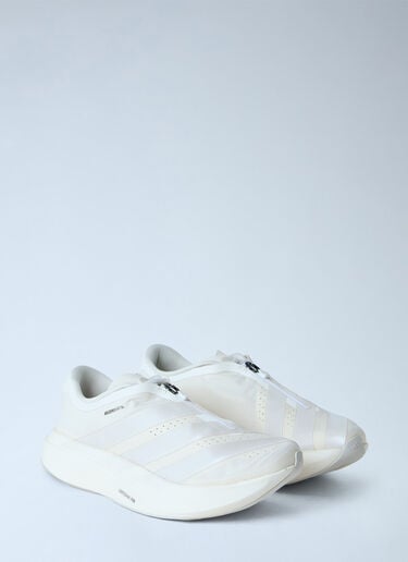 LN-CC® - adidas: Adizero Evo SL Zip Sneakers - White adidas Adizero Evo SL Zip Sneakers White adi0266012