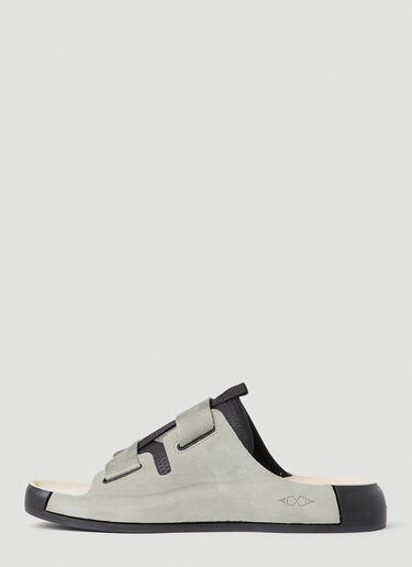 Stone Island Shadow Project Tape Sandals Green shd0152021