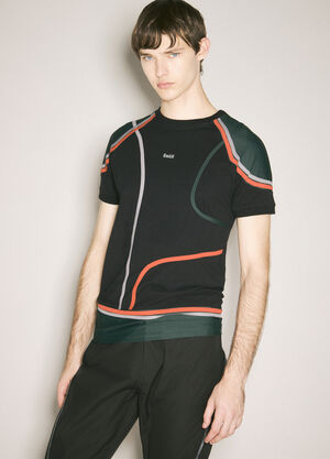 GmbH Patchwork T-Shirt Black gmb0158002