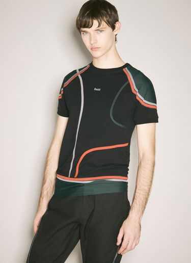 GmbH Patchwork T-Shirt Black gmb0158002