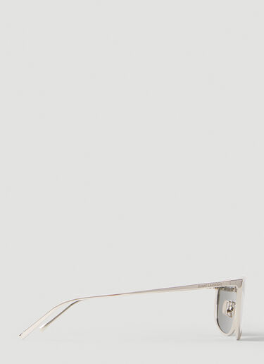 Saint Laurent 605 Sunglasses Silver sla0251202