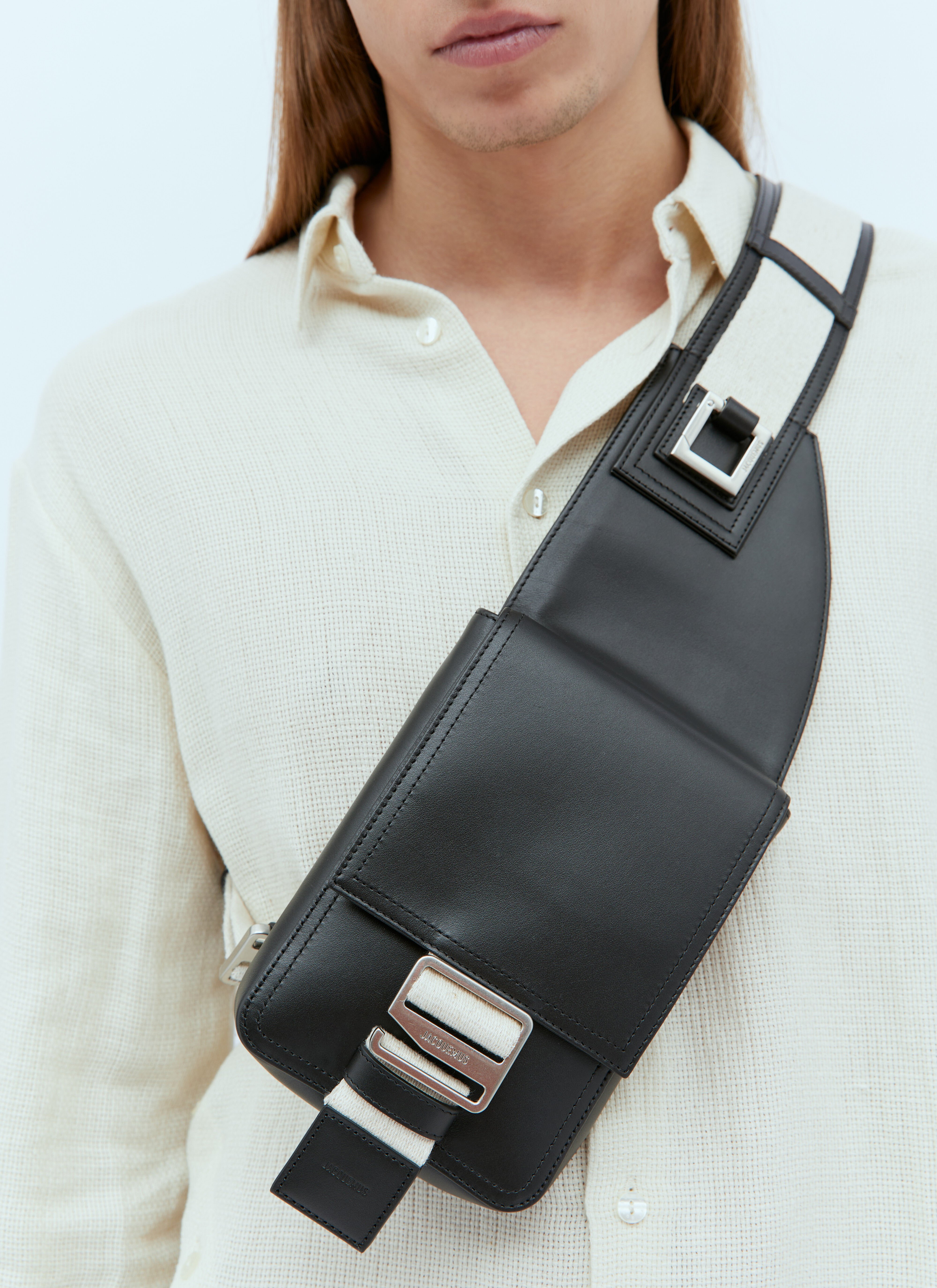 Jacquemus Men s La Banana Cuerda Belt Bag in Black LN CC