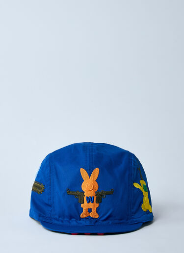 Walter Van Beirendonck Toyterror Soft Baseball Cap Blue wlt0160014