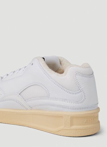 Jil Sander Basket Lo Sneakers White jil0251046