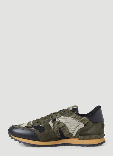 Valentino Rockrunner Sneakers Green val0147026