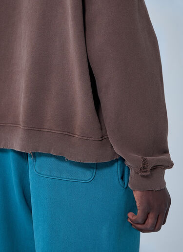 Paly Blank Hooded Sweatshirt Brown pal0160004