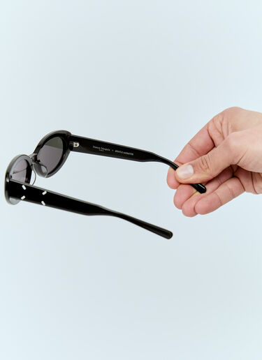 Gentle Monster x Maison Margiela MM107 01 Sunglasses Black gtm0356008