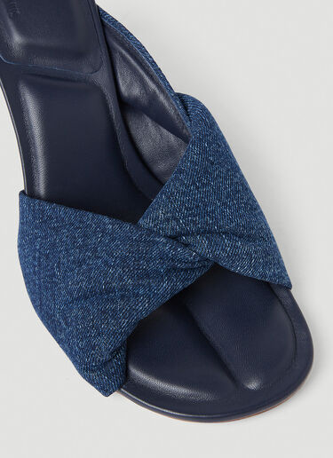 Jacquemus 레 바뉴 힐 뮬 블루 jac0251061