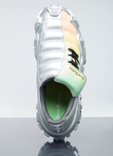 Acne Studios Bolzter Football W Sneakers Silver acn0154030