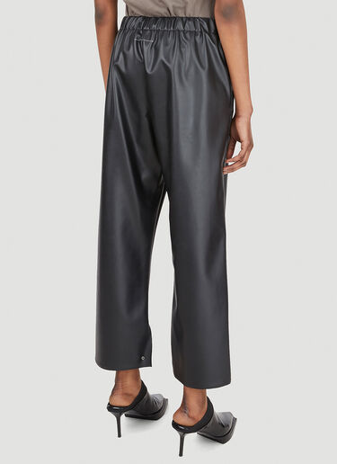 MM6 Maison Margiela Cropped Pants Black mmm0247013