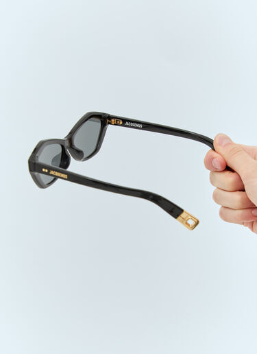Jacquemus Les Lunettes Bambino 太阳镜  黑色 jas0258001