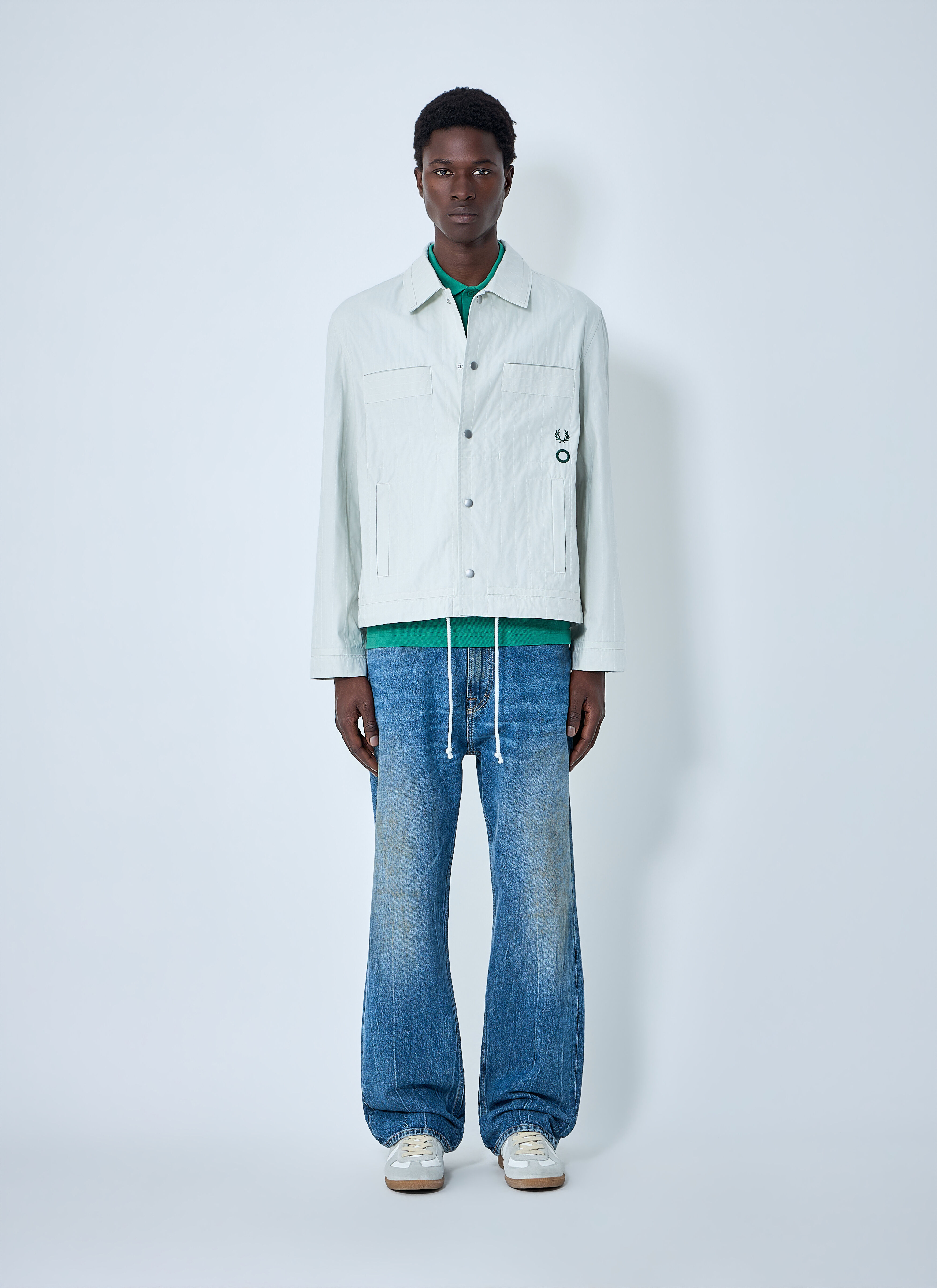 Fred Perry x Craig Green Men's' Collared Snap-Button Jacket in