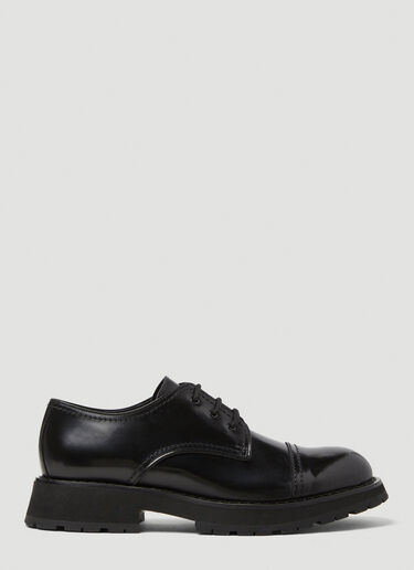 Alexander McQueen 经典布洛克鞋 黑 amq0149039