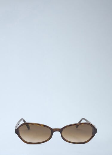 Our Legacy Drain Sunglasses Brown ous0356019