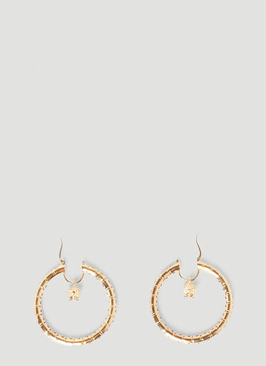 Versace 美杜莎圈形耳环 金色 vrs0252032
