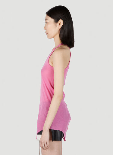 Rick Owens Basic Rib Tank Top Pink ric0251025