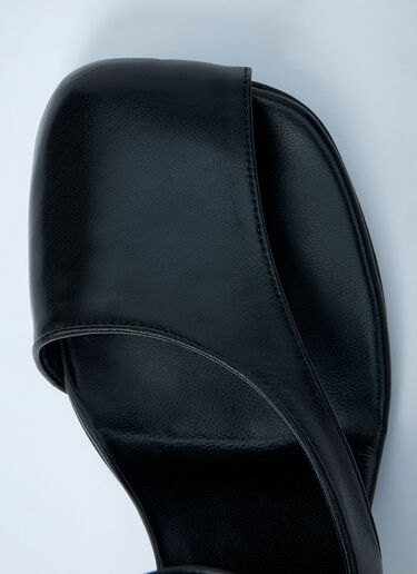 Dries Van Noten Leather Heels Black dvn0259001
