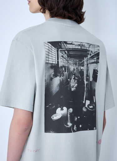 High-Neck Cotton Jersey T-Shirt Stone Island High-Neck Cotton Jersey T-Shirt Grey sto0164052