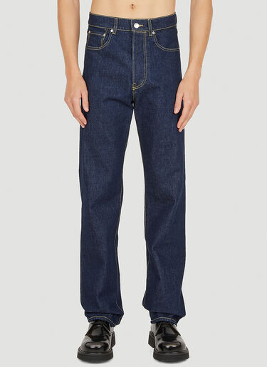 Kenzo Straight Leg Jeans Blue knz0150016