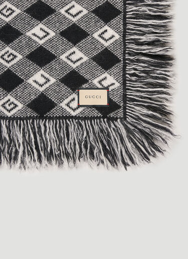 GG Check Blanket Gucci GG Check Blanket Black wps0670166