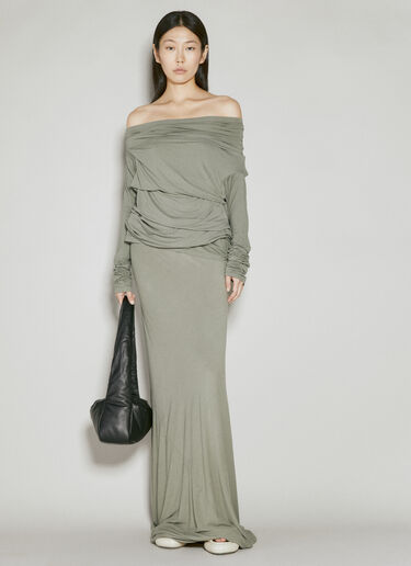 Entire Studios Tink Maxi Skirt Grey ent0253030