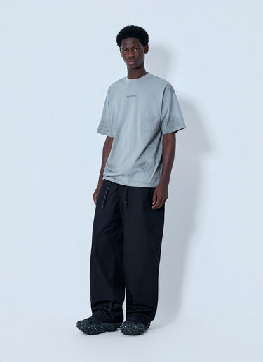 Balenciaga Logo Motif T-Shirt Grey bal0164007