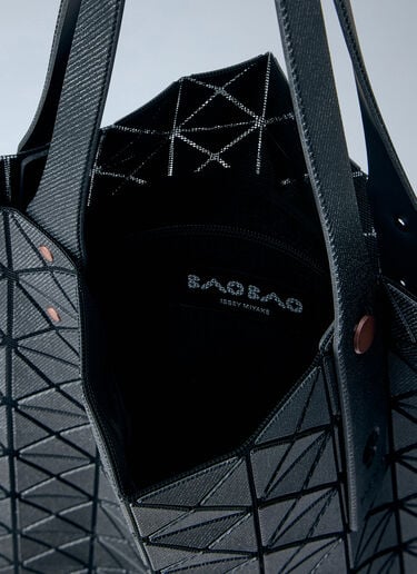 LN-CC® - Bao Bao Issey Miyake: Prism Denim Tote Bag - Dark Grey Bao Bao Issey Miyake Prism Denim Tote Bag Dark Grey bao0365001