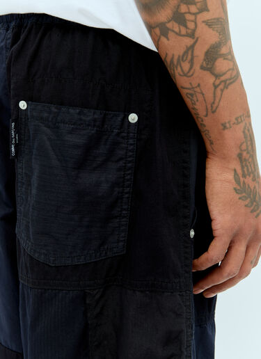 Comme des Garçons Homme 拼接运动裤  藏蓝色 cdh0156011