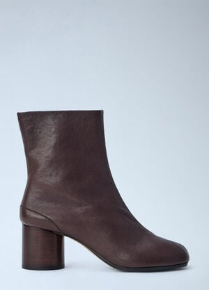 Maison Margiela Tabi Ankle Boots Brown mla0265020