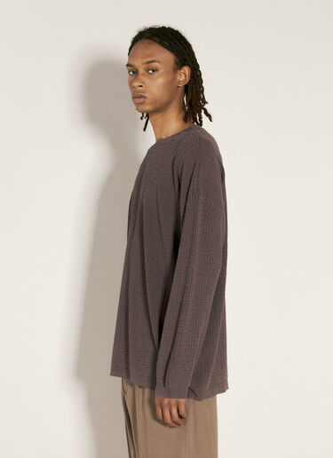 Our Legacy Popover Knit Sweater Purple our0157007