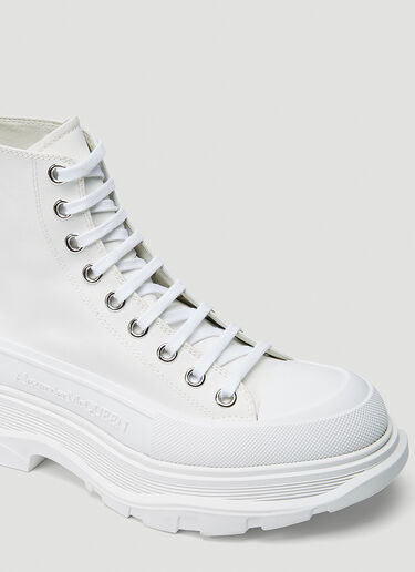 Alexander McQueen Tread Slick Boots White amq0243101
