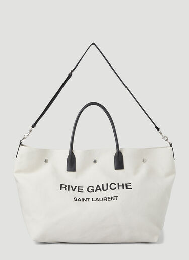 Saint Laurent Rive Gauche マキシトートバッグ ホワイト sla0147058
