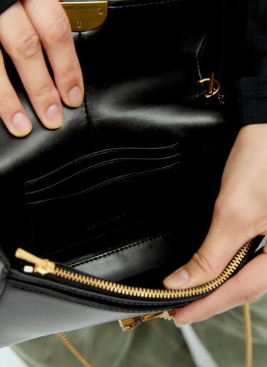 Marc Jacobs The St. Marc Chain Wallet Shoulder Bag Black mcj0255023
