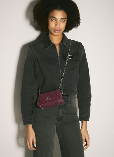 Vivienne Westwood Hazel 小号手提包 紫色 vvw0258014