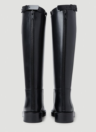 Ann Demeulemeester 라이딩 부츠 블랙 ann0252017