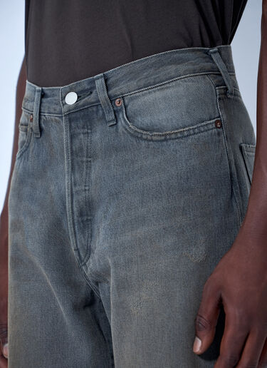 LN-CC® - ssstein: Loose Denim Jeans - Grey ssstein Loose Denim Jeans Grey sss0164002